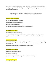 Nội dung và yêu cầu của dự án quản lý khách sạn môn Quản lý kinh doanh | Trường đại học kinh doanh và công nghệ Hà Nội