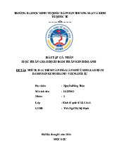 Bài tập cá nhân Những đặc điểm văn hóa cần lưu ý khi giao dịch với người Úc môn Giao dịch và đàm phán kinh doanh | Đại học kinh tế Quốc dân
