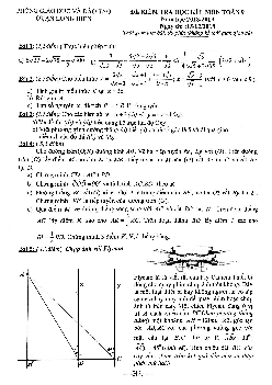 Đề kiểm tra học kỳ 1 Toán 9 năm học 2018 – 2019 phòng GD&ĐT Long Biên – Hà Nội