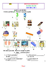 Đề Ôn Tập HK 1 Tiếng Anh 3 Global Success 2025-2026 Có Đáp Án File Nghe-Đề 2