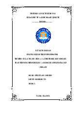 Tìm hiểu các thành viên và vai trò chuỗi cung ứng của winmart | Bài thảo luận Quản trị chuỗi cung ứng