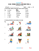 đề thi giữa kì 2 tiếng anh 4 global success