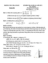 Đề giữa kì 1 Toán 9 năm 2024 – 2025 trường THCS Thạch Bàn – Hà Nội