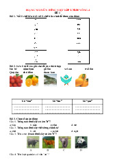 Đề thi Trạng Nguyên Tiếng việt Lớp 1 năm học 2024 - 2025 - Vòng 4 (Thi điều kiện)