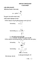 Bài tập chương 5 có lời giải chi tiết | Môn Truyền nhiệt và nhiệt động - Đại học Xây Dựng Hà Nội