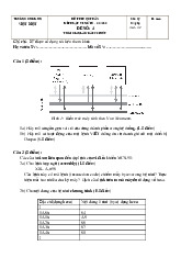 ĐỀ THI HỌC PHẦN KĨ THUẬT VI XỬ LÝ - EE3480| Môn truyền động điện| Trường Đại học Bách Khoa Hà Nội