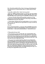 Câu hỏi Triết học Mác - Lênin | Trường Đại học Lao động - Xã hội