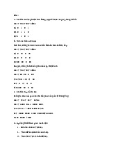 Bài tập thực hành buổi 6 môn Kinh tế vĩ mô | Trường đại học kinh doanh và công nghệ Hà Nội