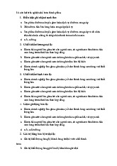 TOP câu hỏi trắc nghiệm Môn Kế toán tài chính 1 | Đại học Công Đoàn