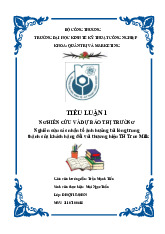 Trắc nghiệm Quản trị Kinh doanh Quốc tế | Đại học Kinh tế kỹ thuật công nghiệp