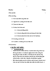 Kiểm soát và vai trò của kiểm soát trong quản trị - Quản trị học | Trường Đại học Bách khoa Thành phố Hồ Chí Minh