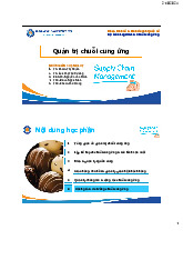 Chương 6: Đánh giá & Đo lường chuỗi cung ứng | Bài giảng Quản trị Chuỗi Cung Ứng