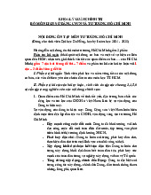 Đề cương môn Tư tưởng Hồ Chí Minh– khoa học  Trường Đại học bách khoa - Đại học đà nẵng.