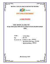 Tổng Quan Thương Mại Điện Tử Doanh Nghiệp JUNO | Môn Thương mại điện tử - Trường Cao đẳng Thực hành FPT