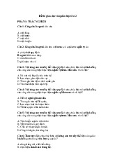 Đề thi học kỳ 2 môn Giáo dục công dân lớp 6 năm học 2024 - 2025 - Đề số 3 | Bộ sách Chân trời sáng tạo