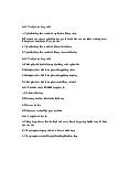 Câu 1. Xác định câu đúng nhất - Tài liệu tham khảo | Đại học Hoa Sen
