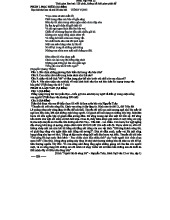 ĐỀ THI HỌC KỲ I MÔN NGỮ VĂN 12: Câu Hỏi Đọc Hiểu & Làm Văn