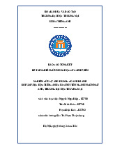 Nghiên cứu khảo sát sự ảnh hưởng của phim ảnh đối với việc học tiếng Anh của sinh viên ngành Ngôn ngữ Anh | Bài thảo luận Phương pháp nghiên cứu khoa học