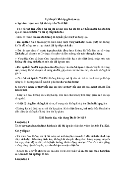 Giải Địa lí 10 Bài 8: Khí áp, gió và mưa | Cánh diều