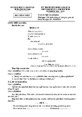 Đề tuyển sinh 10 môn văn chuyên Quảng Nam 2024-2025 có đáp án