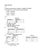Homework BUỔI 4 - BTVN Kinh Tế Lượng: Phân Tích Hồi Quy |Trường Đại học Kinh Tế - Luật, Đại học Quốc gia Thành phố Hồ Chí Minh