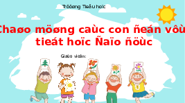 Giáo án điện tử Đạo đức 1 Bài 11 Chân trời sáng tạo : Tự chăm sóc bản thân