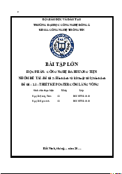 Hình ảnh và kĩ thuật xử lí hình ảnh môn Công nghệ đa phương tiện | Đại học Công nghệ Đông Á