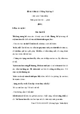 Đề thi giữa học kỳ 1 môn Tiếng Việt lớp 3 năm học 2024 - 2025 - Đề số 1 | Bộ sách Cánh diều