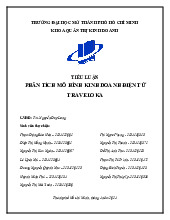 TIỂU LUẬN_TKDT_B2C TRAVELOKA VÀ PHÂN TÍCH MÔ HÌNH KINH DOANH