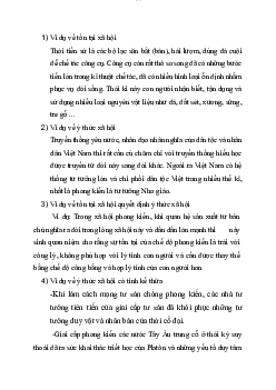 Tồn tại xã hội và ý thức xã hội | môn Triết học Mác -Lênin | Đại học sư phạm Hà nội