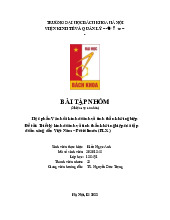 Triết lý kinh doanh và tinh thần khởi nghiệp của tập đoàn xăng dầu Việt Nam – Petrolimex (PLX) | Môn Văn hóa kinh doanh và khởi nghiệp - Đại học Bách Khoa Hà Nội
