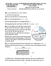 Đề tuyển sinh lớp 10 môn Toán năm 2025 – 2026 sở GD&ĐT TP Hồ Chí Minh