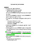 Tóm tắt nội dung ôn tập - Chủ Nghĩa Xã hội khoa học | Đại học Tôn Đức Thắng