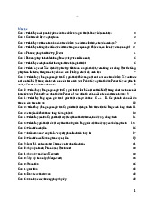 Bài tập tự luận có đáp án ôn thi cuối kỳ Môn Tin học đại cương - Học Viện Kỹ Thuật Mật Mã