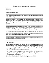 Tài liệu ôn tập - Chương 1 và chương 2 môn Kinh tế vi mô | Trường Quốc tế - Đại học Quốc gia Hà Nội