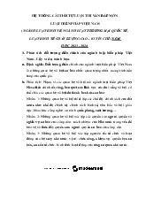 Đề cương môn Luật hiến pháp - Trường Đại học lao động -  xã hộ