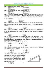 Bài tập trắc nghiệm Vật lý 10 bài 27 Cơ năng (có đáp án và lời giải chi tiết)