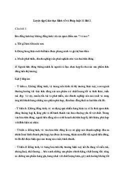 Giải Kinh tế và pháp luật 11 Bài 8: Văn hóa tiêu dùng | Kết nối tri thức