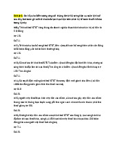 Bài Tập Thực Hành Thuế & Hải Quan | Môn Nghiệp vụ hải quan - Đại học Kinh Tế Quốc Dân