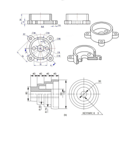 Bài tập 3D - Chi tiết máy | Trường Đại học Giao thông Vận Tải
