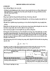 Đề Cương Lý Thuyết Truyền Thông Số và Mã Hóa - UET. Môn Truyền thông số và mã hóa | Trường Đại học Công nghệ, Đại học Quốc gia Hà Nội.