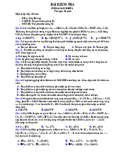 Đề cuối kỳ Môn Máy điện 1 | Đại học Bách Khoa Hà Nội