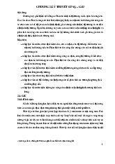Chương 2: Lý Thuyết Cung - Cầu Và Các Nhân Tố Ảnh Hưởng môn Kinh tế vi mô | Trường Đại học Kinh Tế Quốc Dân