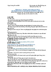 Tiết 20 - Chủ để 2: Khám phá bản thân tranh biện một số vấn đề liên quan đến học sinh THCS môn Hoạt động trải nghiệm lớp 8