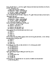 Ôn tập chương 6 Tây Âu | Trắc nghiệm Lịch sử văn minh thế giới