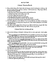 Bài tập vi mô chương tổng cung-Tổng cầu | Trường Đại học Kinh Tế - Luật