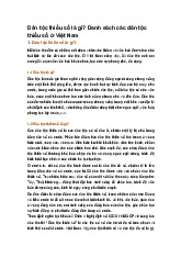 Dân tộc thiểu số là gì? Danh sách các dân tộc thiểu số ở Việt Nam