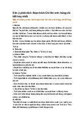 Dàn ý phân tích đoạn trích Chí khí anh hùng chi tiết hay nhất