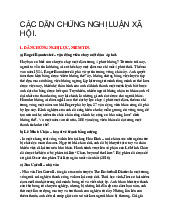 CÁC DẪN CHỨNG NGHỊ LUẬN XÃ HỘI: CẢM HỨNG TỪ CUỘC SỐNG VÀ THÀNH CÔNG