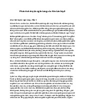 Phân tích truyện ngắn Làng của Kim Lân lớp 9.  | Văn mẫu lớp 9